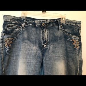 Hydraulic ladies jeans size 16